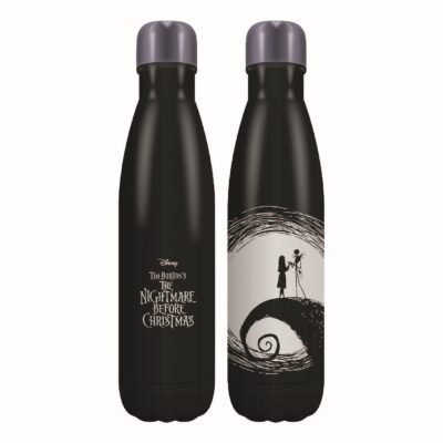 Botella de Agua Metálica Pesadilla Antes De Navidad