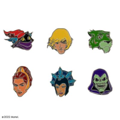 Set de 6 Pines Masters Del Universo