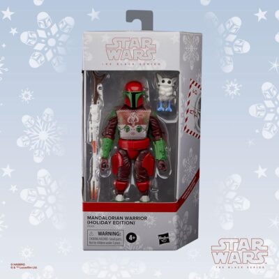 Figura Mandalorian Warrior (Holiday Edition) Star Wars Black Series