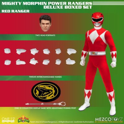 Mighty Morphin' Power Rangers Deluxe Boxed Set The One:12 Collective Mezco