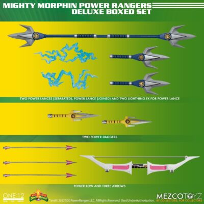 Mighty Morphin' Power Rangers Deluxe Boxed Set The One:12 Collective Mezco