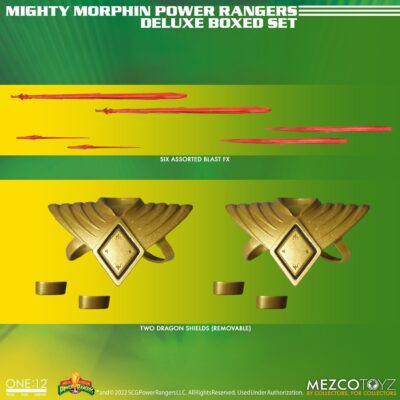 Mighty Morphin' Power Rangers Deluxe Boxed Set The One:12 Collective Mezco