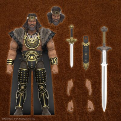 Figura Conan Rey Conan El Bárbaro Ultimates Super7