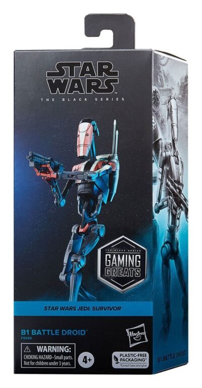 Figura B1 Battle Droid Exclusive Star Wars: The Force Unleashed Black Series Gaming Greats