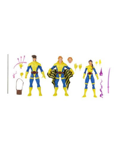 Pack Banshee, Gambit, & Psylocke Marvel Legends