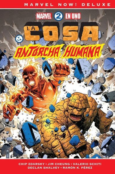 Marvel Now! Deluxe. Marvel 2 en Uno. La Cosa y la Antorcha Humana