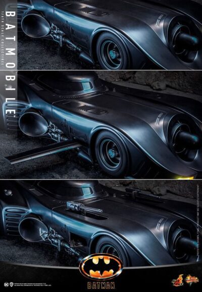 Vehículo Movie Masterpiece Batmóvil Batman 1989 Hot Toys Escala 1:6