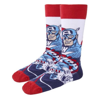 Pack 3 Pares De Calcetines Avengers Talla 40-46
