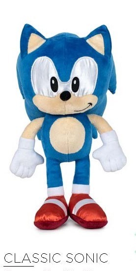 Peluche Sonic Clásico Sonic the Hedgehog 45 cm
