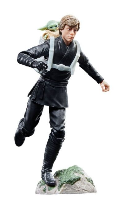 Pack Figuras Luke Skywalker & Grogu The Book of Boba Fett Black Series Archive
