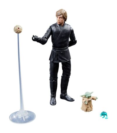 Pack Figuras Luke Skywalker & Grogu The Book of Boba Fett Black Series Archive