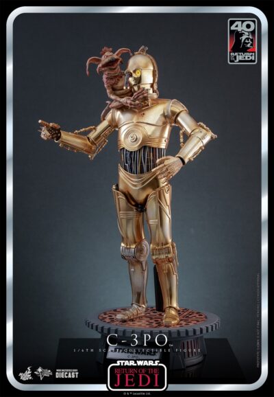 Figura C-3PO Star Wars Return of the Jedi 40th Anniversary Version Escala 1/6 Hot Toys