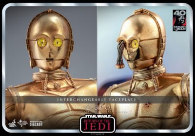 Figura C-3PO Star Wars Return of the Jedi 40th Anniversary Version Escala 1/6 Hot Toys