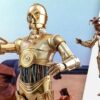 Figura C-3PO Star Wars Return of the Jedi 40th Anniversary Version Escala 1/6 Hot Toys