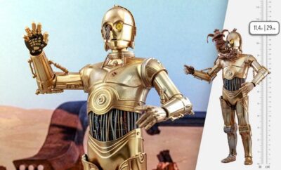 Figura C-3PO Star Wars Return of the Jedi 40th Anniversary Version Escala 1/6 Hot Toys