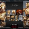 Figura C-3PO Star Wars Return of the Jedi 40th Anniversary Version Escala 1/6 Hot Toys