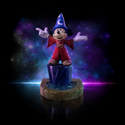 Estatua Mickey Mouse Fantasia Escala 1/10 Iron Studios