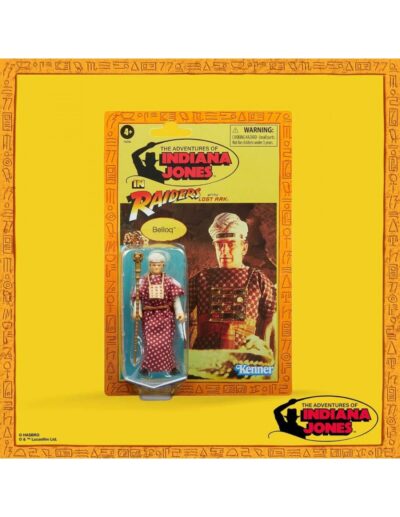 Figura Belloq (Ceremonial) Indiana Jones Retro Collection En Busca del Arca Perdida Hasbro