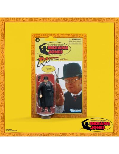 Figura Toht Indiana Jones Retro Collection En Busca del Arca Perdida Hasbro