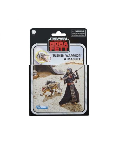 Figura Tusken & Massiff Star Wars: The Book of Boba Fett Vintage Collection