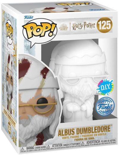 Figura Albus Dumbledore Harry Potter Holiday DIY Special Edition POP Funko 125