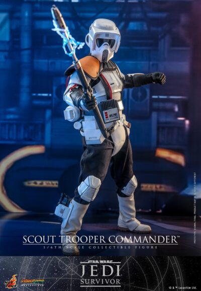 Figura Scout Trooper Commander Star Wars Jedi Survivor Escala 1/6 Hot Toys