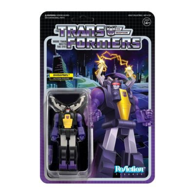 Figura Shrapnel Transformers ReAction Super7