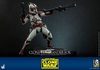 Figura Clone Commander Fox Star Wars Clone Wars Escala 1/6 Hot Toys