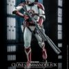 Figura Clone Commander Fox Star Wars Clone Wars Escala 1/6 Hot Toys
