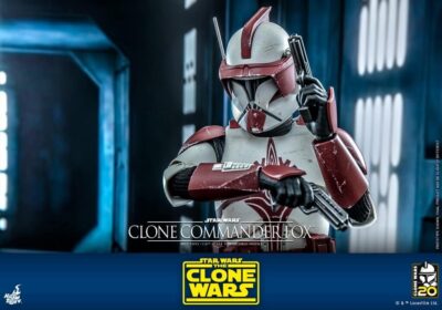 Figura Clone Commander Fox Star Wars Clone Wars Escala 1/6 Hot Toys