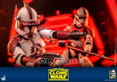 Figura Clone Commander Fox Star Wars Clone Wars Escala 1/6 Hot Toys