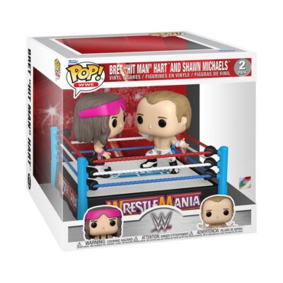 Figura Bret Hart vs Shawn Michaels POP Funko 2