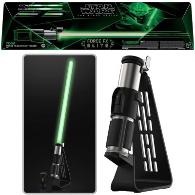 Réplica Lightsaber Yoda Force FX Elite Star Wars The Black Series