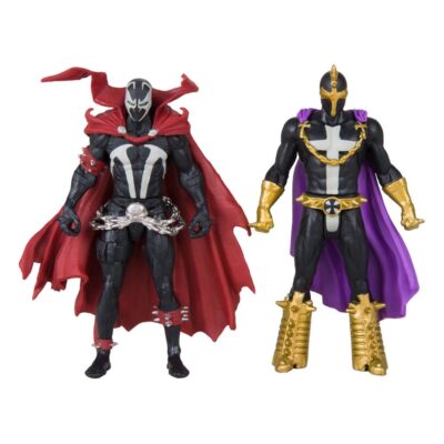 Pack de 2 Figuras & Cómic Spawn & Anti-Spawn (Spawn #1) McFarlane Toys