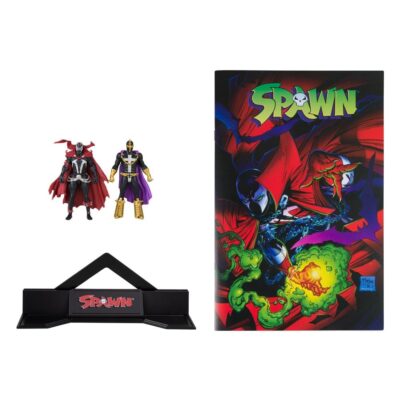 Pack de 2 Figuras & Cómic Spawn & Anti-Spawn (Spawn #1) McFarlane Toys