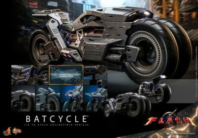 Batcycle The Flash Hot Toys Escala 1:6