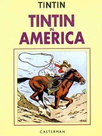 Álbum Facsimil B/n Tintin In America