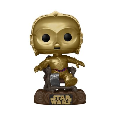 Figura C-3P0 in Chair Return of the Jedi 40th Anniversary POP Funko 609