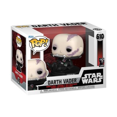 Figura Darth Vader Unmasked Return of the Jedi 40th Anniversary POP Funko 610