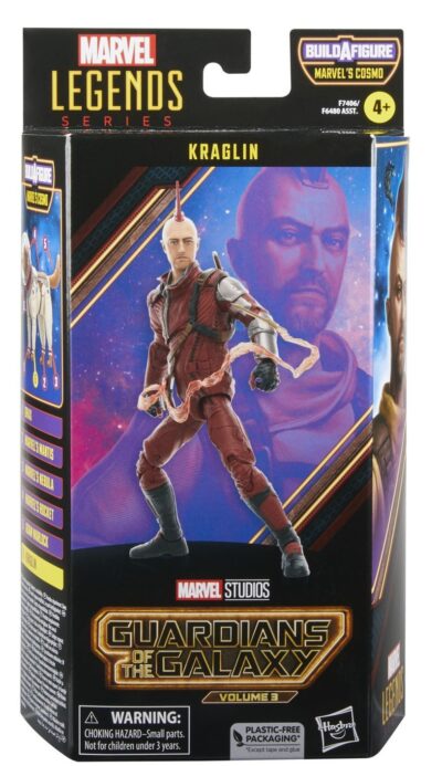 Figura Kraglin Guardianes De La Galaxia Volumen 3 Marvel Legends Series
