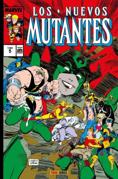 Marvel Gold Los Nuevos Mutantes 5