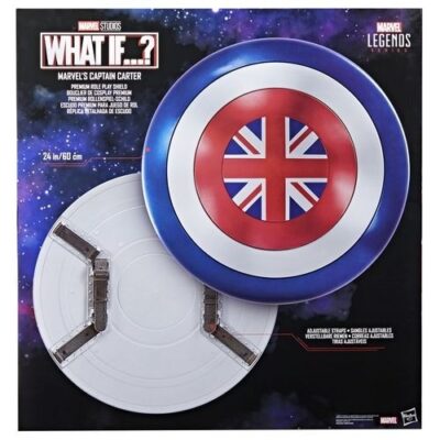 Réplica Escudo Capitana Carter What If Escala 1:1 Marvel Legends