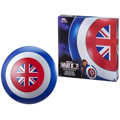 Réplica Escudo Capitana Carter What If Escala 1:1 Marvel Legends