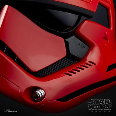 Casco Electronico Captain Cardinal Replica Star Wars Galaxy Edge The Black Series 1:1