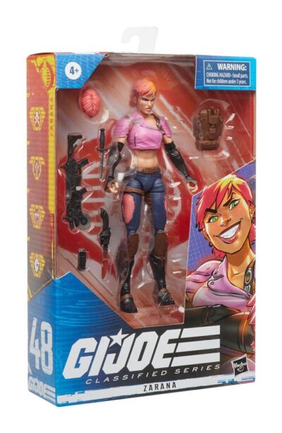 Figura Zarana 2023 G.I. Joe Classified Series Hasbro