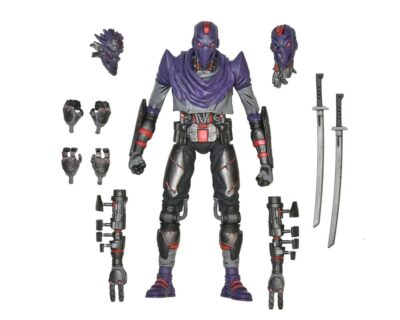 Figura Ultimate Foot Bot TMNT The Last Ronin Tortugas Ninja Neca