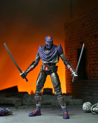 Figura Ultimate Foot Bot TMNT The Last Ronin Tortugas Ninja Neca