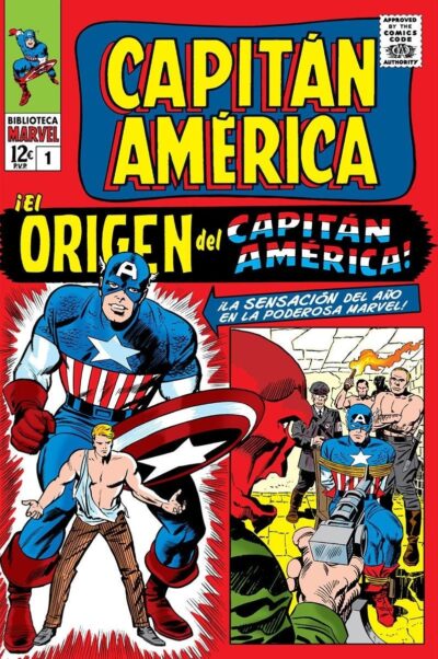 Biblioteca Marvel Capitán América 1 1964-65