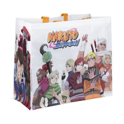 Bolsa de rafia Naruto Shippuden Blanca