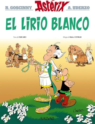asterix el lirio blanco comic